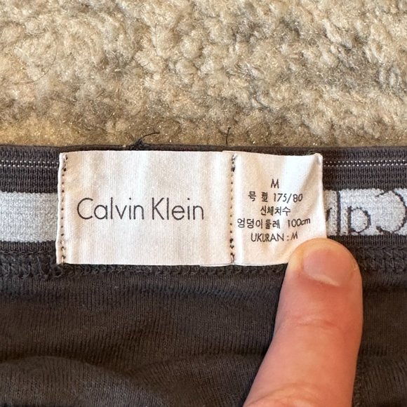 Calvin Klein Black Men's Briefs, Medium - Picture 2 of 7